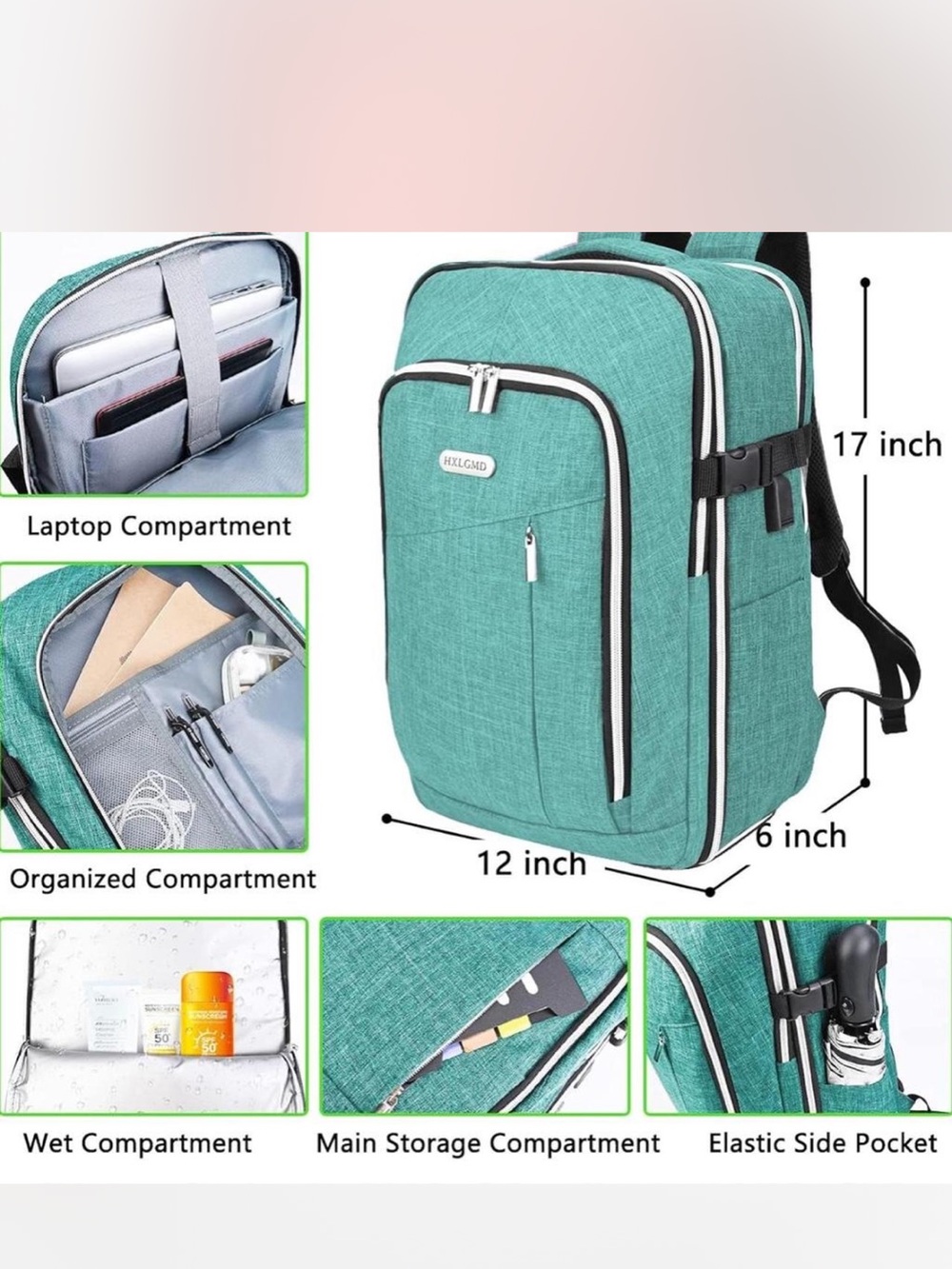 The Backpack with multi functionality & technology, please read. - Picture 4 of 7